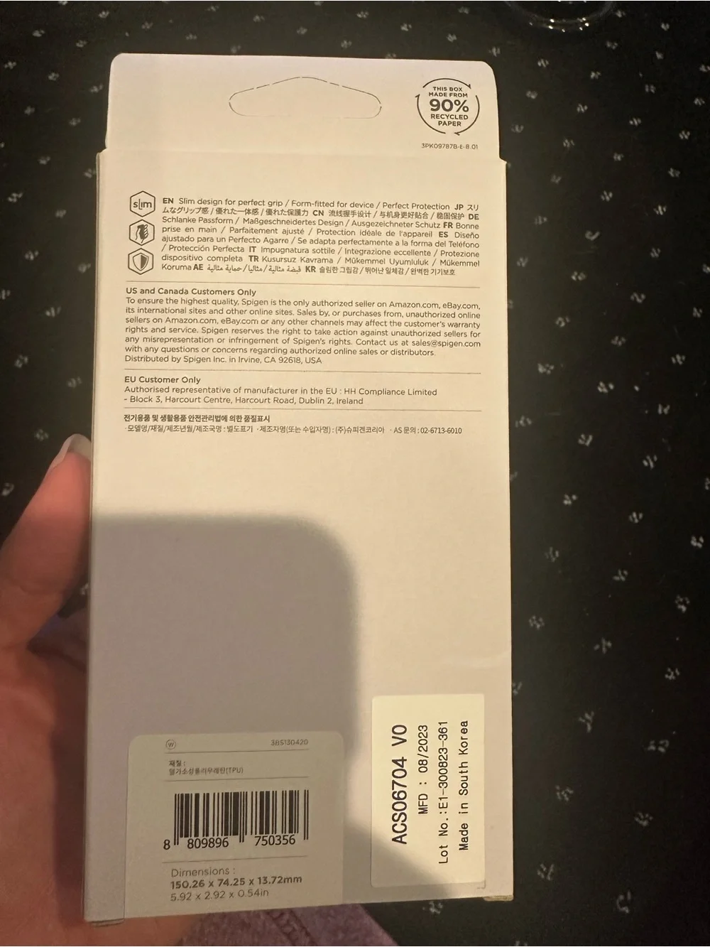 NIB!! Spigen Liquid Air Case for iPhone 6.1